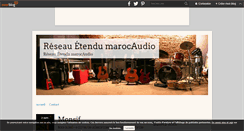 Desktop Screenshot of marocaudio.over-blog.com