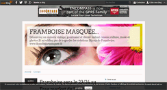 Desktop Screenshot of framboisemasquee.over-blog.com