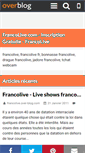 Mobile Screenshot of francolive.over-blog.com
