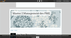 Desktop Screenshot of master2-management-des-pme.over-blog.fr