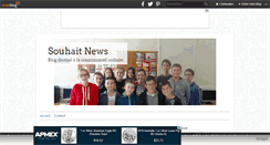 Desktop Screenshot of blogsouhait.over-blog.fr