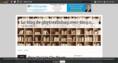 Desktop Screenshot of ghytrez5nhug.over-blog.com