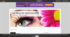 Desktop Screenshot of nefertari789.over-blog.com