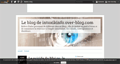 Desktop Screenshot of intoxikinfo.over-blog.com