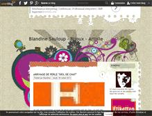Tablet Screenshot of fleurdelart.over-blog.com