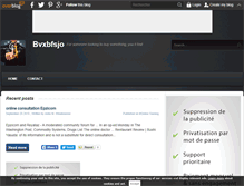Tablet Screenshot of bvxbfsjo.over-blog.com