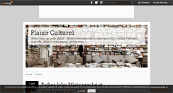 Desktop Screenshot of plaisirculturel.over-blog.com