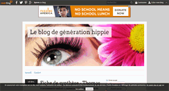 Desktop Screenshot of generation-hippie.over-blog.fr