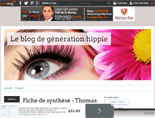 Tablet Screenshot of generation-hippie.over-blog.fr