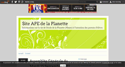 Desktop Screenshot of ape.laplanette.over-blog.com