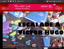 Tablet Screenshot of escalade.victorhugo.over-blog.fr