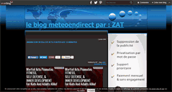 Desktop Screenshot of meteoendirect.over-blog.com