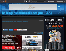 Tablet Screenshot of meteoendirect.over-blog.com