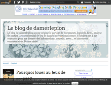 Tablet Screenshot of damerlepion.over-blog.fr