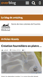 Mobile Screenshot of antsblog.over-blog.com