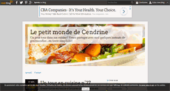 Desktop Screenshot of cendrine29.over-blog.com