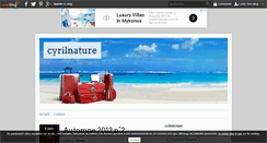 Desktop Screenshot of cyrilnature.over-blog.com