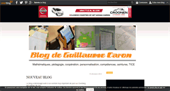 Desktop Screenshot of guillaume.caron.over-blog.com