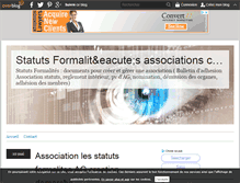 Tablet Screenshot of creation-association.over-blog.com
