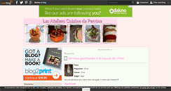 Desktop Screenshot of blogculinaire.over-blog.com