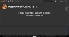 Desktop Screenshot of dessinateurportraitiste.over-blog.com