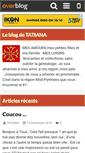 Mobile Screenshot of blogtatiana.over-blog.com