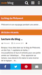 Mobile Screenshot of philovent.over-blog.fr