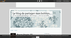 Desktop Screenshot of partager.mes.hobbys.over-blog.com