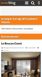 Mobile Screenshot of faustinevincent.over-blog.com