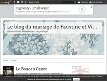 Tablet Screenshot of faustinevincent.over-blog.com