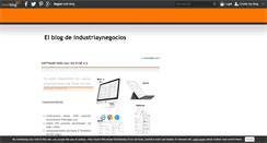 Desktop Screenshot of industriaynegocios.over-blog.es