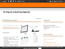 Tablet Screenshot of industriaynegocios.over-blog.es
