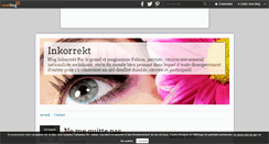Desktop Screenshot of inkorrekt.over-blog.com