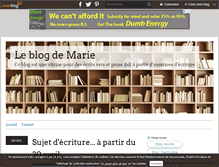 Tablet Screenshot of les-parchemins-de-bigornette.over-blog.com