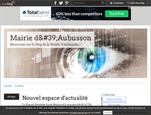 Tablet Screenshot of mairie-aubusson.over-blog.com