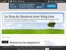 Tablet Screenshot of jbnature.over-blog.com
