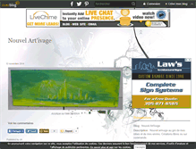 Tablet Screenshot of nouvel.art-rivage.over-blog.com