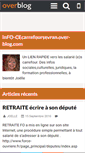 Mobile Screenshot of cecarrefoursevran.over-blog.com