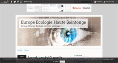 Desktop Screenshot of hautesaintonge-ecologie.over-blog.com