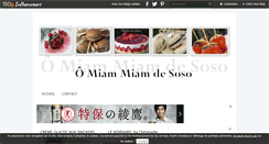 Desktop Screenshot of o-miam-miam-de-soso.over-blog.com