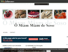 Tablet Screenshot of o-miam-miam-de-soso.over-blog.com