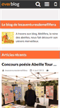 Mobile Screenshot of lesaventuresdemellifera.over-blog.fr