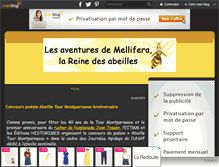 Tablet Screenshot of lesaventuresdemellifera.over-blog.fr