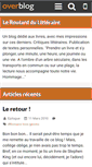 Mobile Screenshot of epilogue.over-blog.fr