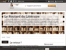 Tablet Screenshot of epilogue.over-blog.fr