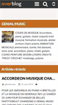 Mobile Screenshot of genialmusic.over-blog.com