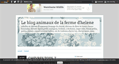Desktop Screenshot of animauxdelafermed-helene.over-blog.com