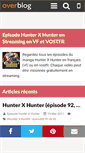 Mobile Screenshot of hunter-x-hunter-episode.over-blog.fr
