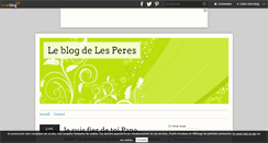 Desktop Screenshot of lesperes.over-blog.com