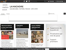 Tablet Screenshot of lamachoire.over-blog.com